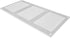 Vent Systems 12'' x 6'' Inch White Air Vent Cover, Metal Air Return Grill with Pest Guard Screen for Home Improvement