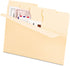Pendaflex Divide It Up File Folders, Letter Size, Manila, 24/Pack (10770)