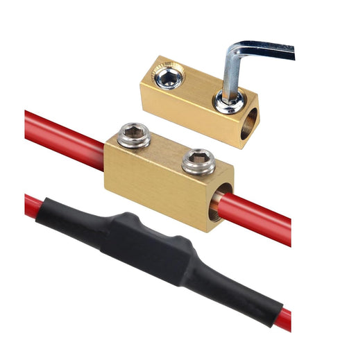 10Pcs 4 AWG 60 Amp Wiring Connector Nut Kit, Quick Splicing Terminal Connection, Circuit Conductor Connector