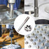 Metric Tap and Die Set, M14 x 1.5mm HSS Machine Thread Tap, Alloy Tool Steel Round Die, Right Hand