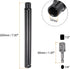 2pcs Extra Long Hollow Socket, 12mm x 200mm Deep Well Impact Nut Driver with 1/4" Quick-Change Hex Shank Power Drill Adapter
