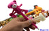 Maydahui 12PCS Plush Animal Ballpoint Pens, Cute Cartoon Fluffy Pens, Blue Ink for School Party Supply