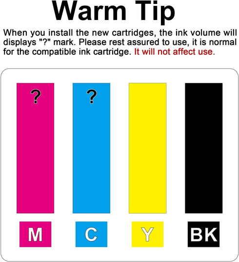 LC3013XL Ink Cartridges Replacement for Brother LC-3011, LC3013 XL Compatible with Brother MFC-J491DW, MFC-J497DW,
