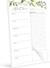 Magnetic Meal Planning Pad for Fridge, 52 Undated Tear-off Sheets, 6x9 Inch Meal Planner & Grocery List