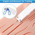 Suture Practice Training Kit for Medical Students with Large Silicone Lip Pad, Instruments, and Training Videos