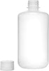 EISCO 12PK Reagent Bottles - 250ml Narrow Mouth with Screw Cap, Polypropylene, Translucent Labs