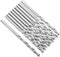 Utoolmart Mini Twist Drill Bits Set, High Speed Steel Bit, 10 Pcs HSS-4241 Twist Drill for Steel Aluminum Alloy