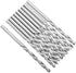 Utoolmart Mini Twist Drill Bits Set, High Speed Steel Bit, 10 Pcs HSS-4241 Twist Drill for Steel Aluminum Alloy