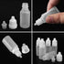 Eldwivz Plastic Eye Dropper Bottle, 50 pcs 10 ml Empty Small Squeeze Bottles for Oil and Liquid