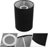 E27 STOBAZA Tall Drum Lamp Shades, Linen Cylinder Lamp Shade, Lamp Shade Replacement, Decorative Light for Table Lamp