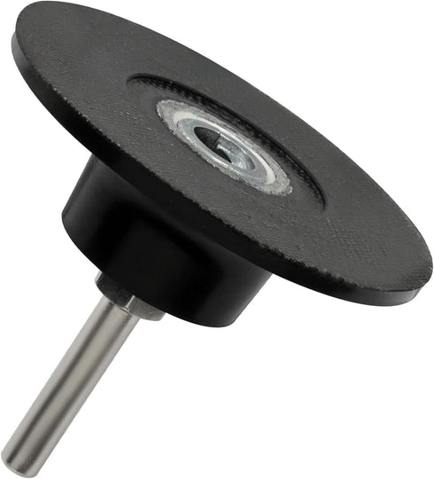 ISDVBUY 2 Pack 3 Inch 1/4" Quick Change Disc Pad Holder, Sanding Discs Holder Roll Lock Disc Pad with Shank for Die