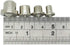 AUTOTOOLHOME Dowel and Tenon Center Transfer Plugs Point, 1/4", 5/16", 3/8" and 1/2", Set of 8