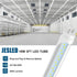 T8 3FT, 2520LM, 18W(45W 6000K, 36 Inch F25T8 Bulb 36 (4-Pack) JESLED LED Tube Light Equivalent), Ballast Bypass