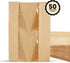 50 Sourdough Bread Bags For Homemade Loaf Kraft Brown Paper Bread Bags with Window and Square Bottom Large Bakery Bag