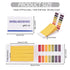 pH Test Strips, 160 PH Strips, Litmus Paper PH Test Strips, pH Level Test Kit for Water, Saliva, Soap, Urine, Food, Liquids, Soil, Lab Monitoring, Measure Full Range 1-14(2 Pack)
