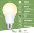 A19 Bulbs Dimmable,75W 1000 2700K E26 15000-Hour 11.5W Bulbs, 6 Pack Sigalux LED Light Equivalent Lumens, Soft White