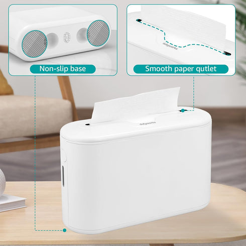 Countertop, Commercial Multifold Paper Towel Dispenser Hand Towel Dispenser for Bathroom Kitchen Home, Trifold/C Fold/Z