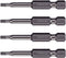 VEGA 3/32" Hex Power Bits, Professional Grade Inch Hex Shank, 2 Inch Power Bits (Pack of 4)
