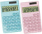 Basic Standard Calculators, Small Digital Desktop with 8-Digit LCD Display, Battery Solar Power for Kids Home School