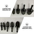 6pcs Hex Shank Expander Drill Bits Hand Tool Specialty Tools for Flaring and Swaging