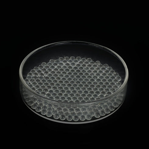 stonylab Round Glass Beads, Solid Glass Balls for Heating and Boiling Prevention, 4 mm Diameter