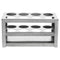 POPETPOP Test Tube Rack - Stainless Steel Sample Tube Holder with 8 Holes for Laboratory Supplies