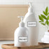 Alrhso 24 PCS Waterproof Labels for Bottles Bathroom Labels Shampoo Label Waterproof White Dish Soap for Bottles Travel