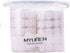 White Self Adhesive Dots 1000pcs (500 Pairs) 3/4" Diameter Hook and Loop Dots for School, Office