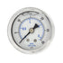 PIC Gauges 202L-158C Pressure Gauge, Center Back Mount, 1.5" Dial, 0/30 psi Range, 1/8" Male NPT, Glycerine Filled