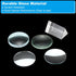 PATIKIL Optical Lens Set, 5 Pcs Double Convex Lens, Double Concave Lens, Prism Lens, Convex Mirror for Physics