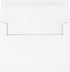 LUXPaper A7 Premium Wove Invitation Envelopes - 5 1/4" x 7 1/4", Ultimate White, 80lb. Text, 50 Qty