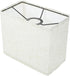Generic Linen Lampshade Cordless Table Lamp Shade Square Lampshades for Table Lamps Linen