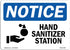 OSHA Notice Sign - Hand Sanitizer Station | Aluminum Sign | Protect