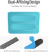 loukin Magnetic Marker Holder, Dry Erase Marker Organizer for Whiteboard or Refrigerators (Sky Blue) with Remote