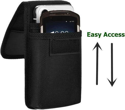 YurMemo TC21 TC26 TC51 TC52 TC53 7.3 Inch,with Rugged Scanner Holster,Carrying Case Pouch for Zebra Most Handheld
