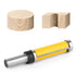 2-Inch Flush Trim Router Bit, Top and Bottom Bearing, 1/2-Inch Shank