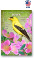 US STATE BIRDS AND FLOWERS Set of 50 Postcards | United States Bird and Flower Symbols Variety Pack | Made in USA