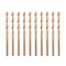 5/32" M35 Cobalt HSS Jobber Length Twist Drill Bit, Heavy Duty, Pack of 10