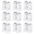 2 Pin Wire Connectors, 100Pcs Spring Terminal Cable Clamp Connectors for LED Strip Light