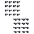 KPPTYTY Doorbell Screws, Replacement Security Screws Compatible with Video Doorbell 2 and Pro,