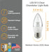 Bulbs B13 Bulb Dimmable 7W (60W E26 4000K 500 Pack 6 Diodesy- LED Candelabra Chandelier Light Equivalent) Medium Base