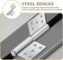1Pair KALLORY Heavy Duty Stainless Steel Lift Off Hinges Detachable Flag Door Hinges for Easy Installation Durable