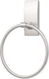 Command Command 5 lbs Hand Towel Holder Satin Nickel with Water Resistant Strips, Rust Resistant Bathroom Organizer