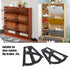 2 Shoe Cabinet Hinge, Layers Shoe Cabinet Flip Frame Shoe Rack Hinges Flip Drawer Hinge Hardware Parts for Shoe