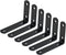 Woogim 6 PCS L Shape Wall Shelf Brackets,Shelf Support Corner Bracket for