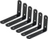 Woogim 6 PCS L Shape Wall Shelf Brackets,Shelf Support Corner Bracket for