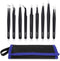 9PCS Precision Tweezers Set, Upgraded Anti-Static Stainless Steel for Laboratory Work and Jewelry-Making