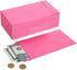 Okuna Outpost 100 Pack Money Envelopes for Cash, Payroll, 100GSM, Pink (4 x 7 In)