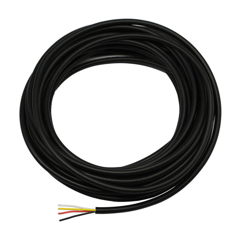 18AWG UL2464 Power Cable, Stranded Electrical Wire Red, Black, Yellow, White 4 Conductors (25ft)