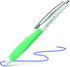 Schneider Haptify Ballpoint Pen - M (Medium), Refillable, Retractable, White-Mint Barrel, Box of 10 Pens